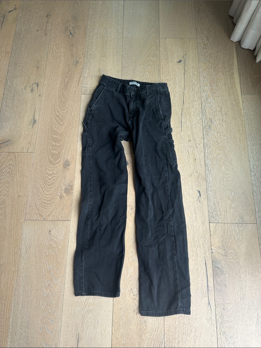 Carhartt Boys Black Carpenter Jeans